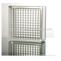 Parallel light glass block for decoration clear or colored 190*190*80 glass blocks